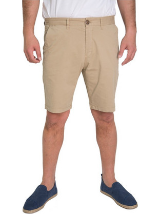 Smithy's Ανδρική Βερμούδα Chino Μπεζ 21MBE841