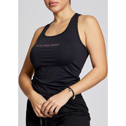 Evolution Body Γυναικείο Αθλητικό T-Shirt Μαύρο 2625