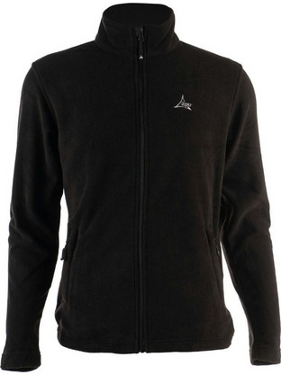 Apu Eiger Ανδρική Ζακέτα Fleece με Φερμουάρ Μαύρη 80525