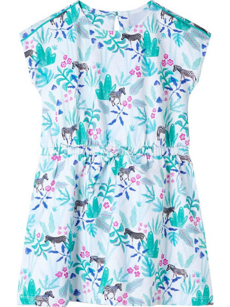 vidaXL Παιδικό Φόρεμα Floral Άσπρο 11436