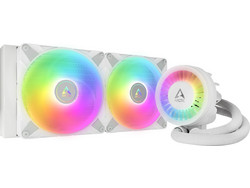 Arctic Liquid Freezer III 280 White Υδρόψυξη CPU 140mm ARGB για Socket AM4 / 1700 / AM5