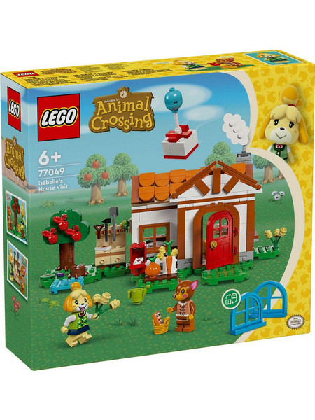 Lego Animal Crossing Isabelle's House Visit για 6+ Ετών 77049