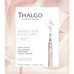 Thalgo SOS Comfort Shot Sheet Μάσκα Προσώπου για Ενυδάτωση 20ml