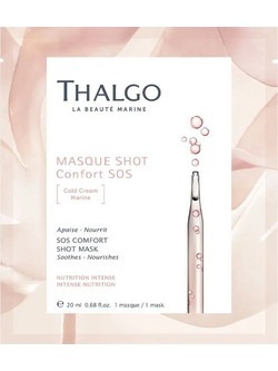 Thalgo SOS Comfort Shot Sheet Μάσκα Προσώπου για Ενυδάτωση 20ml