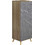 HomeMarkt Alvaro Παπουτσοθήκη Ξύλινη Sonoma 50x38x135cm HM8954.12
