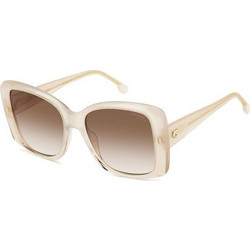 Carrera C3030S SZJ/HA Γυναικεία Γυαλιά Ηλίου Τετράγωνα Κοκάλινα Λευκά με Καφέ Polarized Φακό