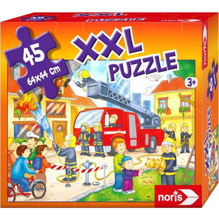 Παιδικό Puzzle Noris Spiele Puzzle Πυροσβέστες σε Δράση XXL 45 Κομμάτια