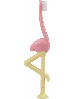 Dr. Brown's Flamingo Soft Παιδική Oδοντόβουρτσα Ροζ