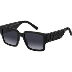 Marc Jacobs MARCJ739S 08A9O Ανδρικά Γυαλιά Ηλίου Τετράγωνα Κοκάλινα Μαύρα με Μαύρο Degradee Φακό