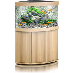 Juwel Aquarium Trigon 190 Ενυδρείο Ψαριών με Βάση Έπιπλο, Θερμαντήρα, Κυκλοφορητή & Φίλτρο 190lt Μπεζ