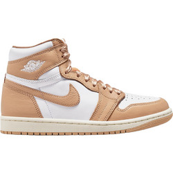 Jordan Air 1 Retro High OG Γυναικεία Sneakers Μποτάκια Λευκά Ταμπά FN6622-201