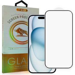 T-Max Full Face Tempered Glass (iPhone 15 Pro Max)