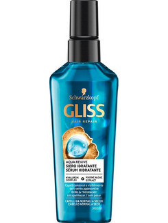 Schwarzkopf Gliss Aqua Revive Moisturizing Serum Μαλλιών για Επανόρθωση 75ml