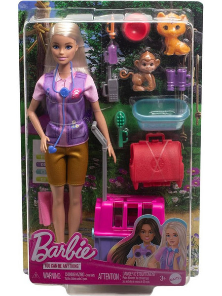 Mattel Barbie You Can Be Anything Διασώστρια Άγριων Ζώων