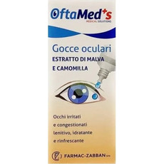 OftaMed΄s Eye Drops Μολόχα & Χαμομήλι 10ml