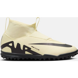 Nike Jr. Zoom Mercurial Superfly 9 Academy TF DJ5616-700 Παιδικά Ποδοσφαιρικά Παπούτσια με Σχάρα και Καλτσάκι Μπεζ