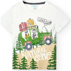Boboli Παιδικό T-Shirt Κοντομάνικο Λευκό 328081-1111