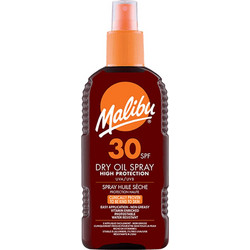 Malibu Αδιάβροχο Λάδι Μαυρίσματος Σώματος SPF30 200ml