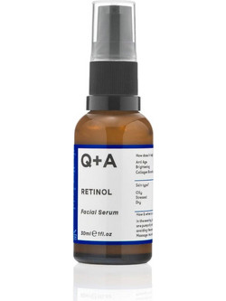 Q+A Retinol Facial Αντιγηραντικό Ενυδατικό Serum Προσώπου με Ρετινόλη 30ml