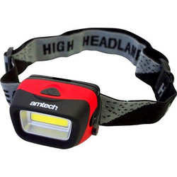 Am-Tech AM-S8090-1 Φακός Κεφαλής Εργασίας Μπαταρίας Led 120lm