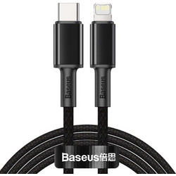 Baseus CATLGD-A01 Braided USB-C to Lightning Cable 20W 2m Black 6953156231948