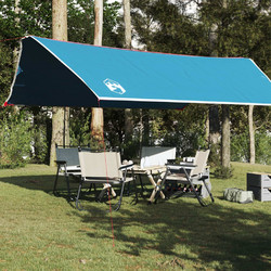 vidaXL Σκίαστρο Παραλίας Μπλε 500x294cm 94671
