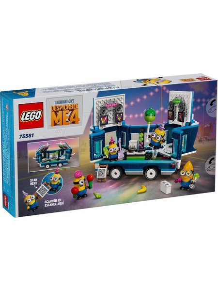 Lego Despicable Me 4 Minions' Music Party Bus για 7+ Ετών 75581