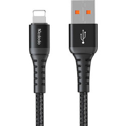 Mcdodo CA-2260 Braided USB-A to Lightning Cable 0.2m Black 6921002622608