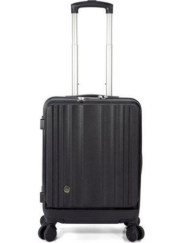 Benzi BZ5801 Βαλίτσα Καμπίνας 55x39x25cm με 4 Ρόδες Μαύρη