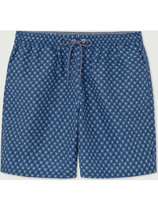 Hackett Ανδρικό Μαγιό Σορτς με Σχέδια Navy Μπλε HMB10051