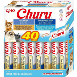 Inaba Churu Variety Box with Tuna 40x14gr