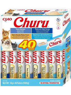 Inaba Churu Variety Box with Tuna 40x14gr