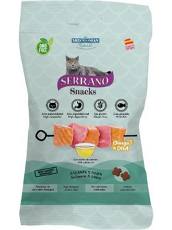 Mediterranean Serrano Snack Σολομό Τόνο & Ωμέγα 3 50gr