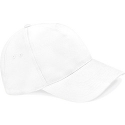 Beechfield Ultimate Ανδρικό Καπέλο Jockey Υφασμάτινο Λευκό B15