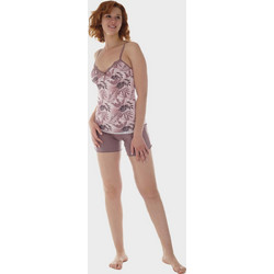 Gsecret Babydoll Καλοκαιρινό Βαμβακερό Μωβ 11237-28419