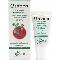 Aboca Oroben Gel για Άφθες & Ανακούφιση Πόνου κατά της Ουλίτιδας 15ml