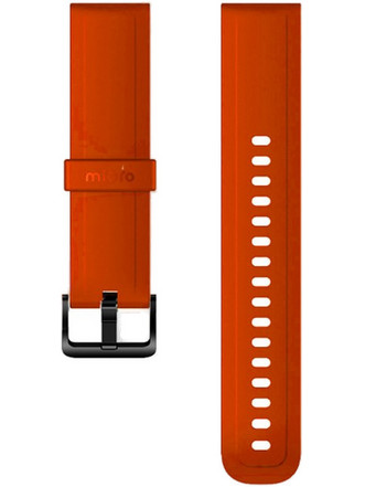 Mibro Λουράκι Σιλικόνης Flame Orange (Mibro X1 / Lite2 / A2 / C3)