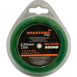 Nakayama Μεσινέζα Στρογγυλή 2mm x 15m NC1031