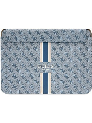 Guess 4G Printed Stripes θήκη Laptop 16" Blue