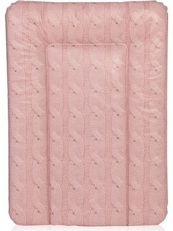 Lorelli Braids Μαλακή Αλλαξιέρα Μωρού Πλαστική 70x50cm Ροζ