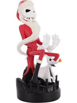 EXG Cable Guys CGCRDS400560 Jack Skellington Santa Suit Βάση Κινητού για Γραφείο Κόκκινη Λευκή