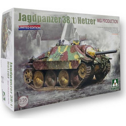 Takom Jagdpanzer 38 (t) Hetzer Limited Edition Συναρμολογούμενο Πλαστικό Μοντέλο Τανκ 1:35