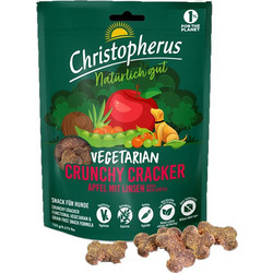 Christopherus Vegan Crunchy Cracker Apple & Lentils 125gr