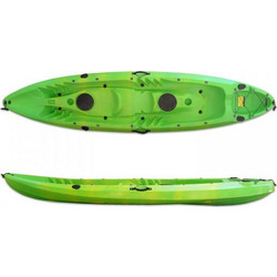 SCK Nereus Πλαστικό Kayak 2 Ατόμων Πράσινο