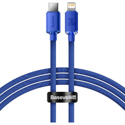 Baseus Crystal Shine Braided USB-C to Lightning Cable 20W 1.2m Blue CAJY000203