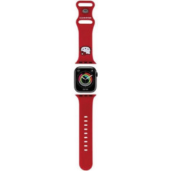Hello Kitty Head Λουράκι Σιλικόνης Red (Apple Watch 38 / 40 / 41mm)