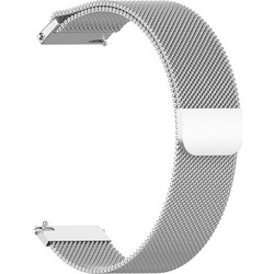Techsuit Watchband W009 Λουράκι Μεταλλικό Silver (Universal 18mm)