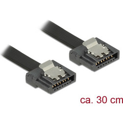 DeLOCK 83840 Καλώδιο Σκληρού Δίσκου 7-Pin SATA III to 7-Pin SATA III 0.3m Black