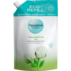 Noxzema Pampering Talc Κρεμοσάπουνο Refill 750ml