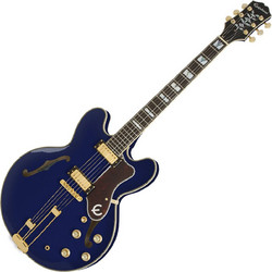 Epiphone Sheraton Ηλεκτρική Κιθάρα Semi-Hollow με HH Μαγνήτες και Ταστιέρα Indian Laurel Viper Blue